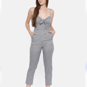 Forever 21 Plaid gingham Sleeveless Romper Small